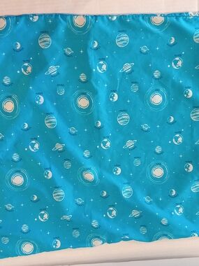 Pillowfort Turquoise Planet Print Pillowcase Cover